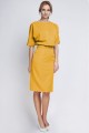 Dress tapered bottom, SUK123 mustard