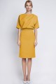 Dress tapered bottom, SUK123 mustard