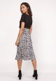Flared skirt, SP119 panther