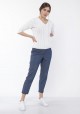 Spodnie z ozdobnymi lampasami, SD117 jeans