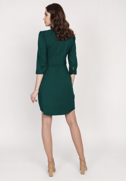 Dress with pincers, SUK149 green