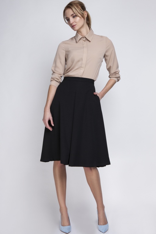 Midi skirt, SP110 black