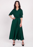 Długa sukienka, SUK172 zielony