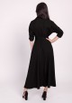Długa sukienka, SUK172 czarny