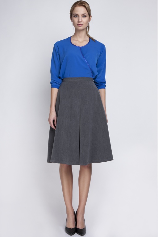 Midi skirt, SP110 graphite