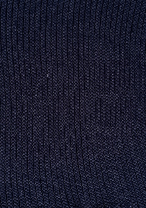 Warm tube scarf - navy blue