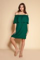 Krótka sukienka hiszpanka, SUK201 zielony